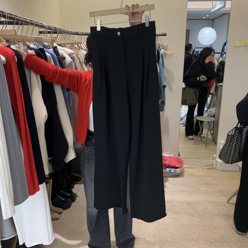 W AND J東大門代購女士新款推薦時尚人氣26春夏職業休閑褲W AND J休閑褲圖色2