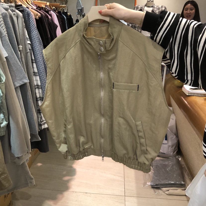 BLACKFRIDAY韓國代購女裝新款推薦人氣職業時尚26春夏馬甲BLACK FRIDAY馬甲圖色1