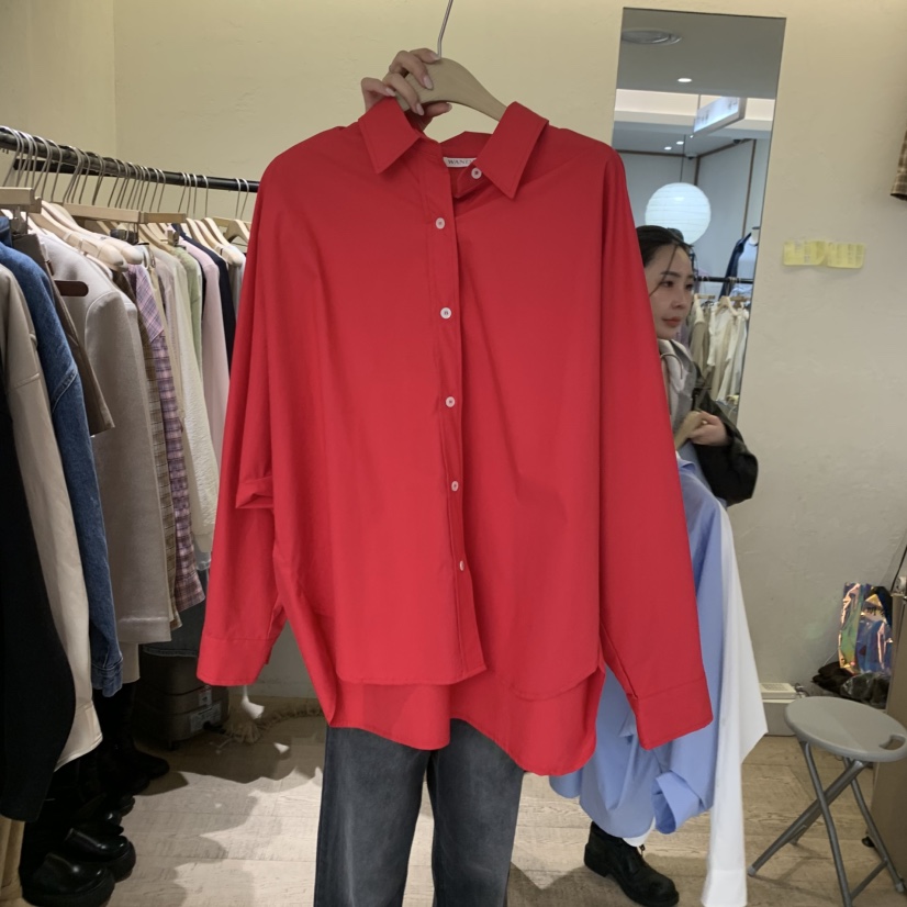 W AND J東大門代購女士新品推薦真品熱賣時尚襯衫蕾絲衫W AND J襯衫/蕾絲衫圖色1