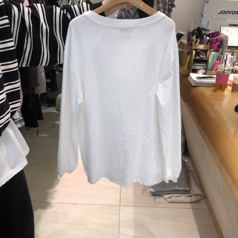 BLACKFRIDAY韓國直郵女裝新品時尚真品人氣職業休閑長袖T恤BLACK FRIDAY長袖T恤