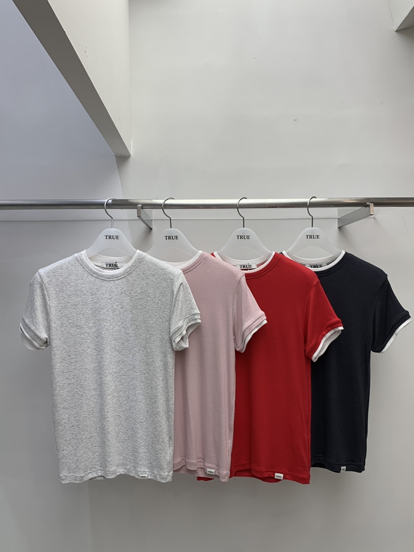 TRUE東大門實拍女裝新品真品時尚人氣職業推薦熱賣26春夏T恤TRUET恤