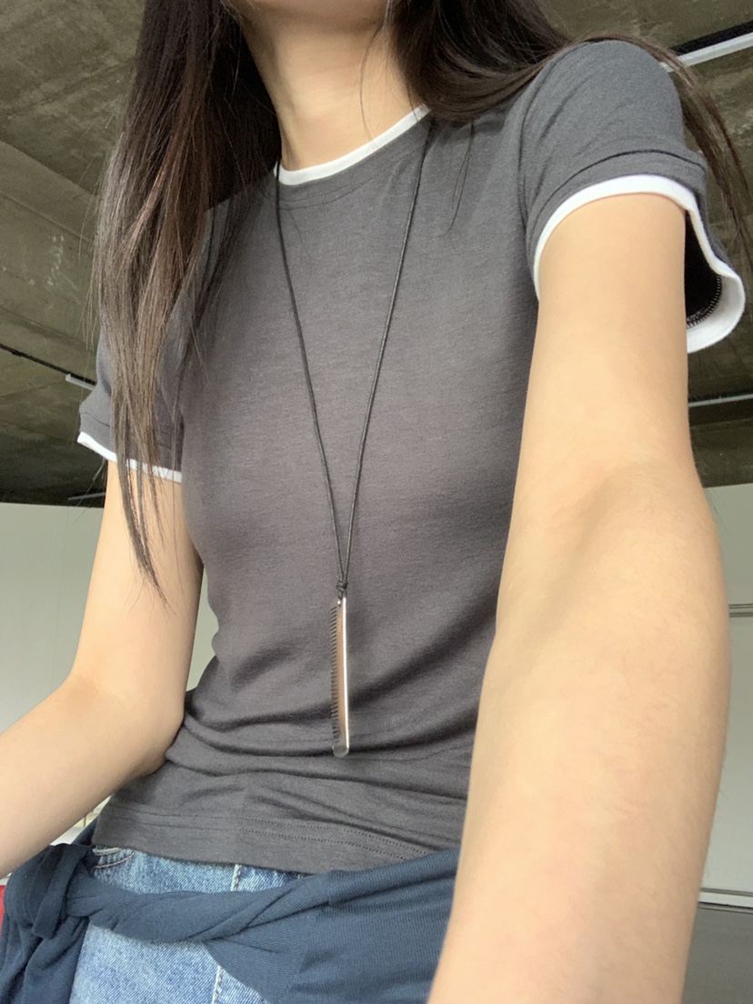 TRUE東大門實拍女裝新品真品時尚人氣職業推薦熱賣26春夏T恤TRUET恤