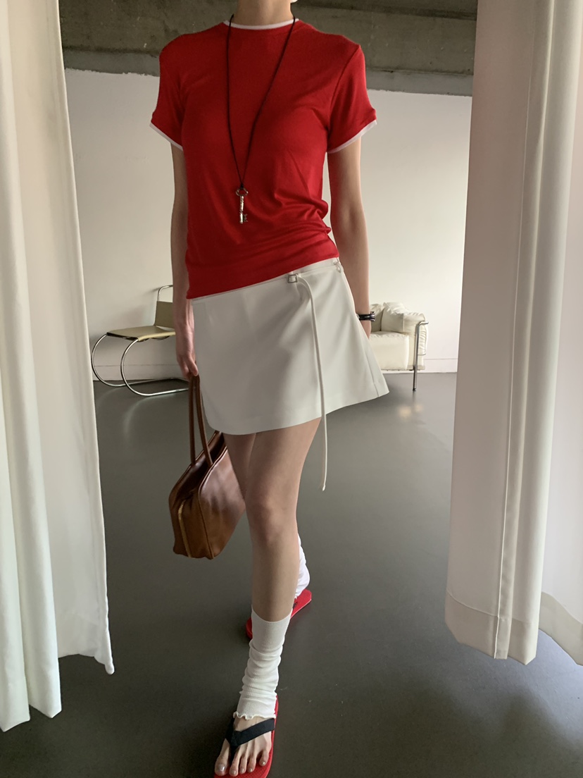 TRUE東大門實拍女裝新品真品時尚人氣職業推薦熱賣26春夏T恤TRUET恤