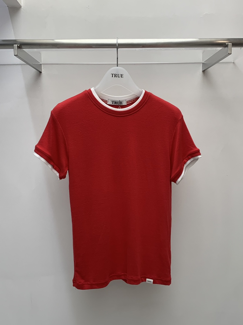 TRUE東大門實拍女裝新品真品時尚人氣職業推薦熱賣26春夏T恤TRUET恤圖色2