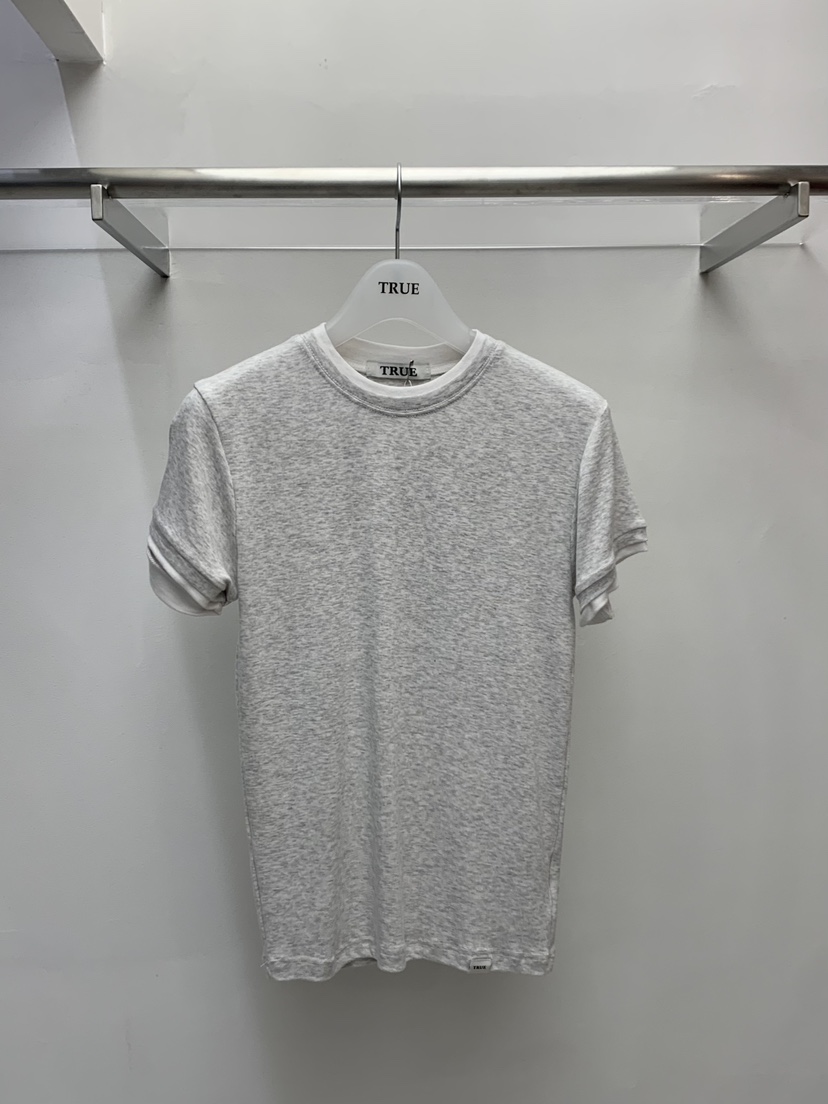 TRUE東大門實拍女裝新品真品時尚人氣職業推薦熱賣26春夏T恤TRUET恤圖色4