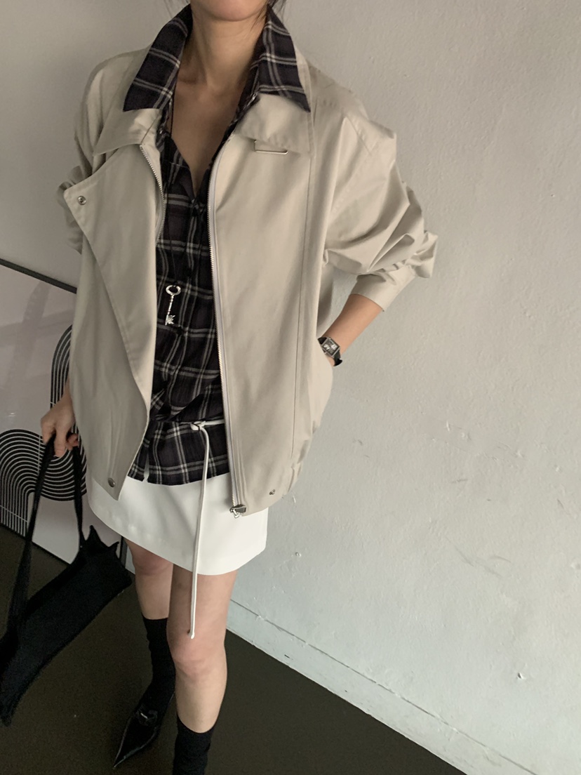 TRUE東大門代購女士新款熱賣推薦休閑人氣職業26春夏夾克TRUE夾克