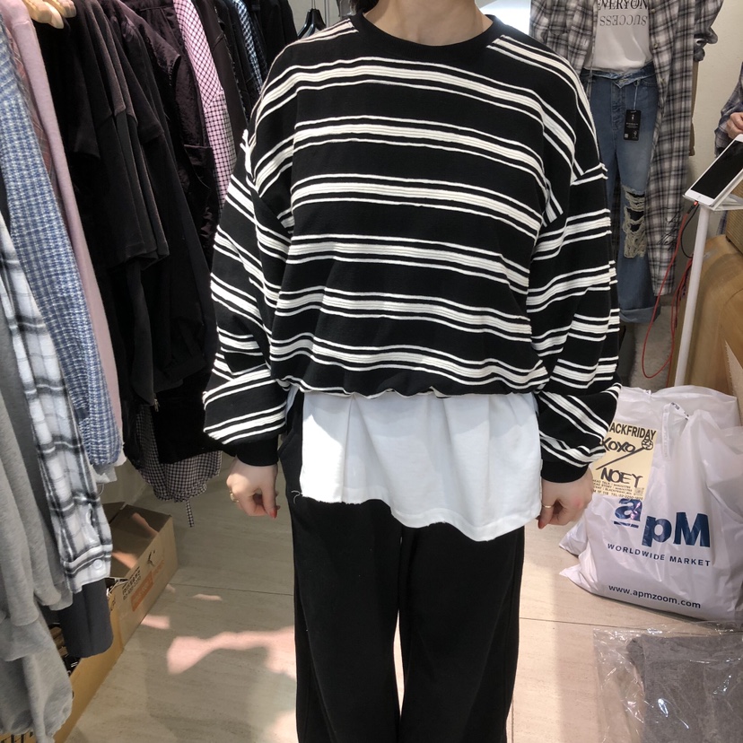 BLACKFRIDAY韓國直郵女裝新款推薦時尚休閑熱賣真品職業衛衣BLACK FRIDAY衛衣圖色3