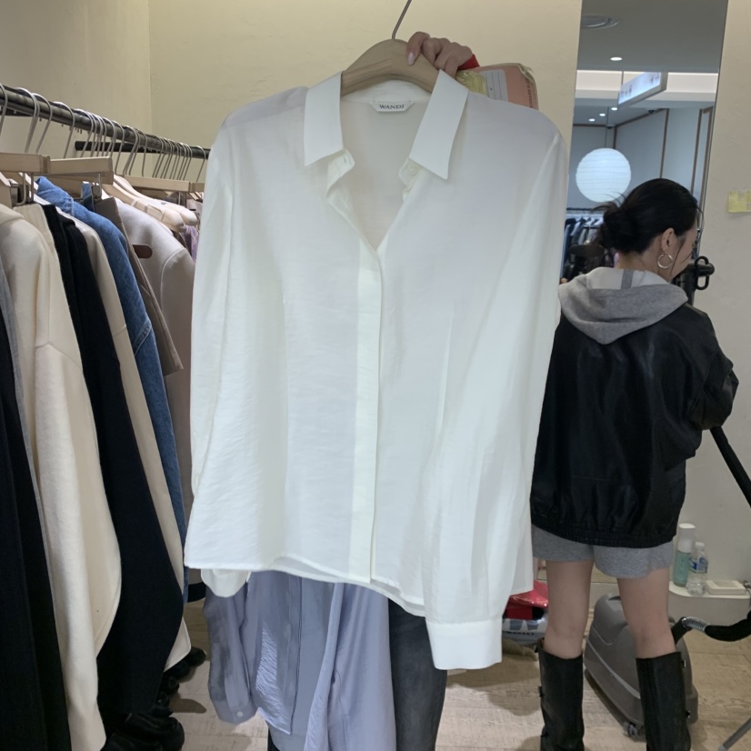 W AND J東大門直郵女裝新品真品休閑推薦職業襯衫蕾絲衫W AND J襯衫/蕾絲衫圖色3