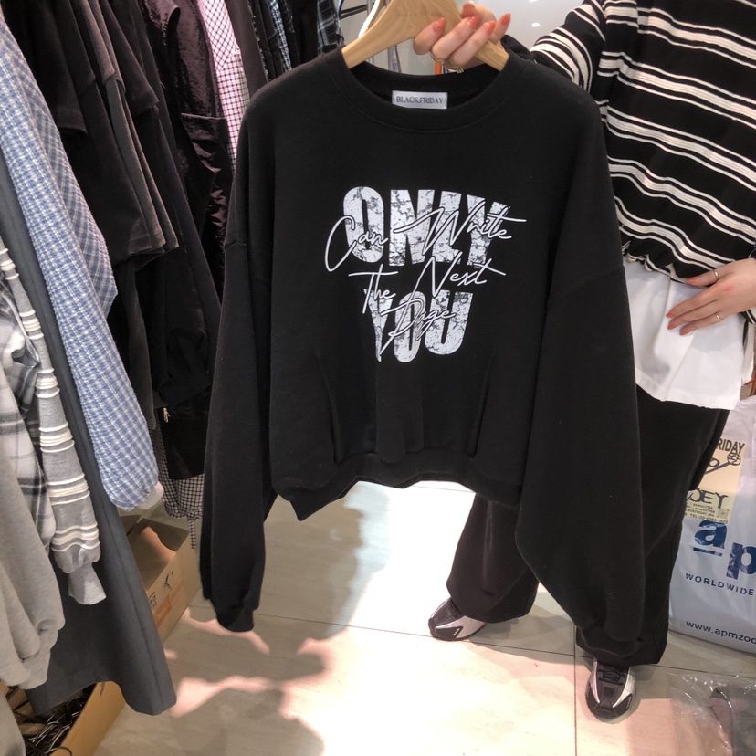 BLACKFRIDAY韓國代購女士新款真品時尚26春夏熱賣推薦衛衣BLACK FRIDAY衛衣圖色3