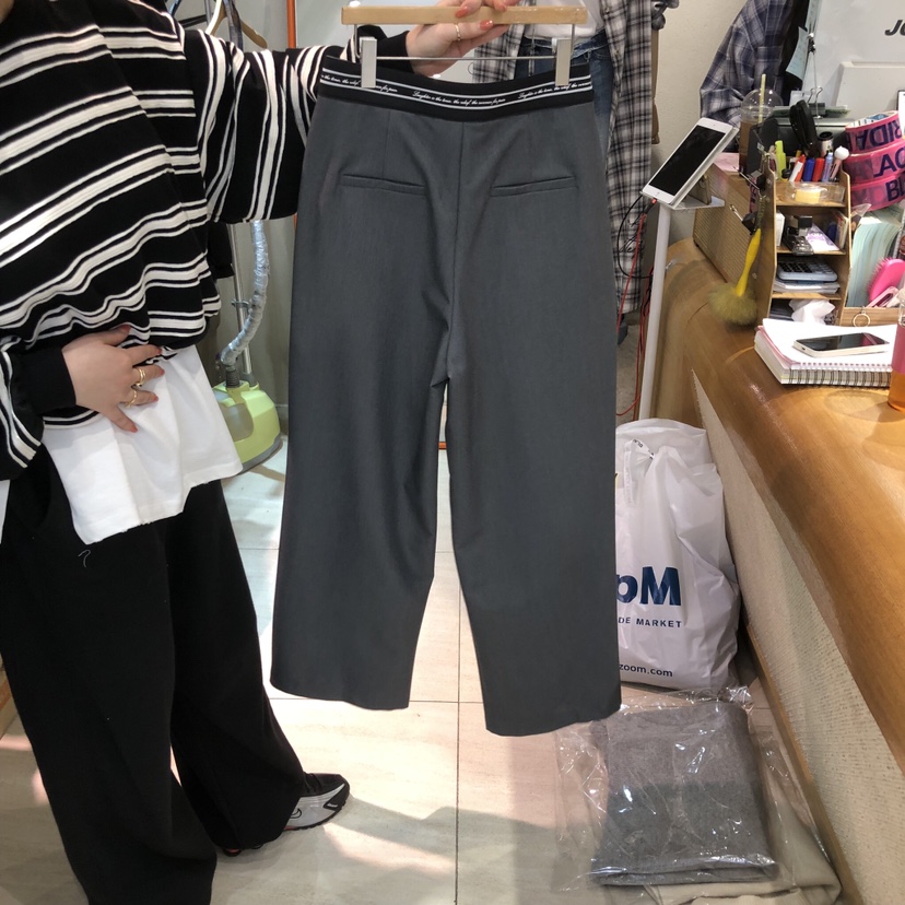 BLACKFRIDAY東大門實拍女裝新款26春夏熱賣推薦人氣休閑褲BLACK FRIDAY休閑褲