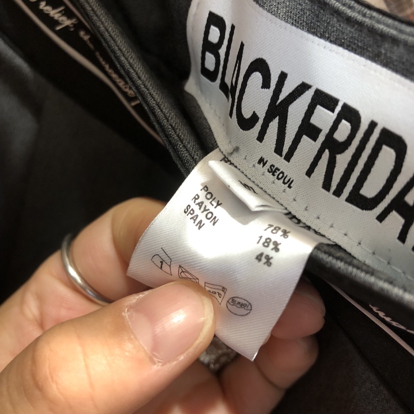 BLACKFRIDAY東大門實拍女裝新款26春夏熱賣推薦人氣休閑褲BLACK FRIDAY休閑褲