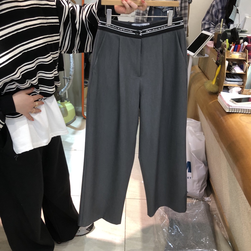 BLACKFRIDAY東大門實拍女裝新款26春夏熱賣推薦人氣休閑褲BLACK FRIDAY休閑褲圖色1