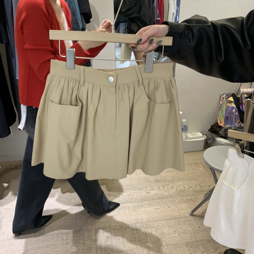 W AND J東大門直郵女士新品真品人氣休閑時尚26春夏短裙W AND J短裙圖色2