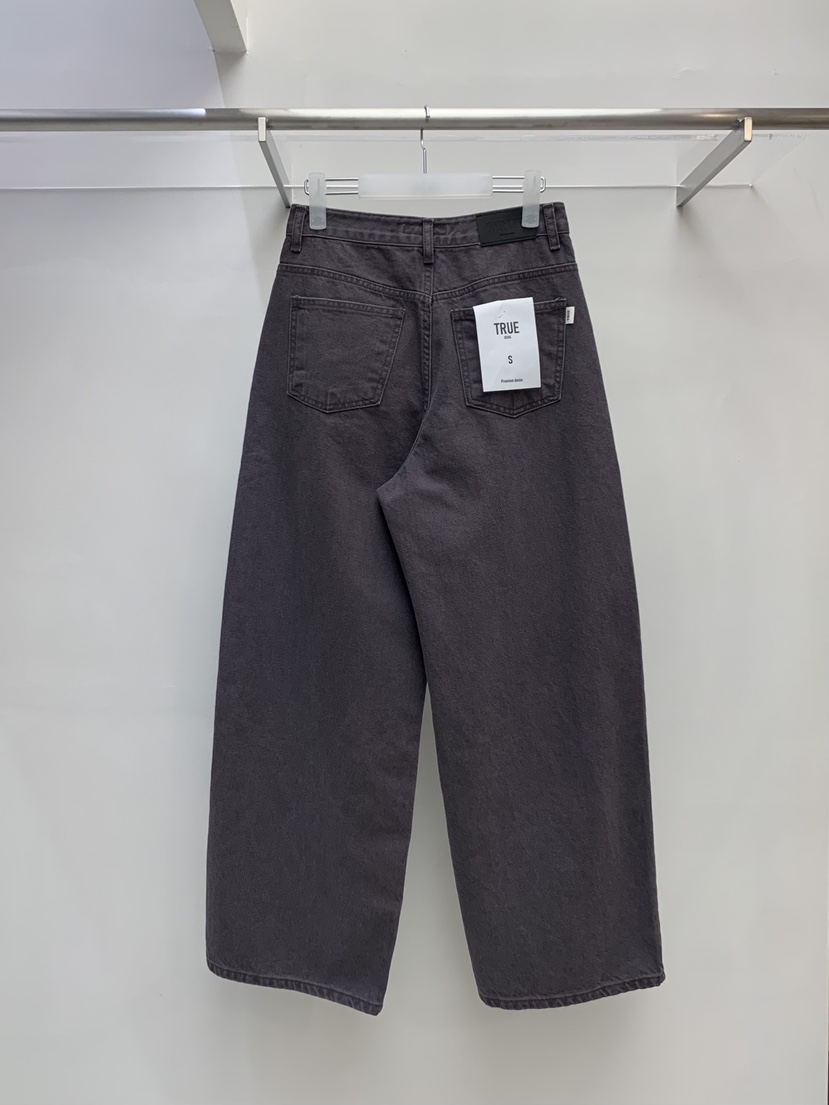 TRUE韓國直郵女士新品人氣26春夏熱賣職業休閑推薦牛仔褲TRUE牛仔褲