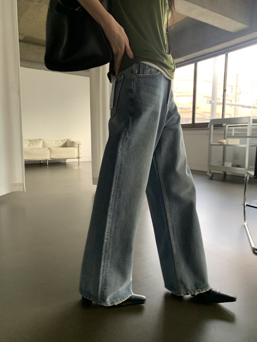 TRUE東大門代購女士新品職業人氣26春夏休閑時尚推薦牛仔褲TRUE牛仔褲