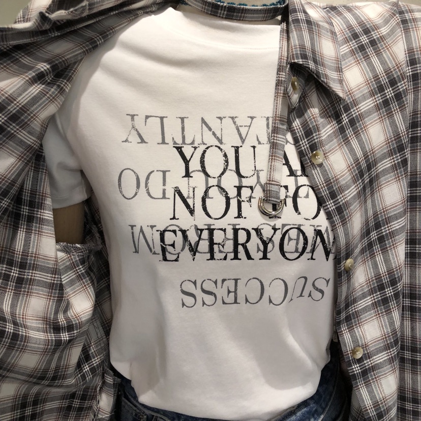 BLACKFRIDAY韓國直郵女士新品時尚休閑推薦26春夏熱賣T恤BLACK FRIDAYT恤圖色2