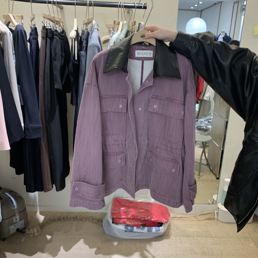 W AND J東大門實拍女裝新品人氣真品時尚休閑推薦職業夾克W AND J夾克圖色2