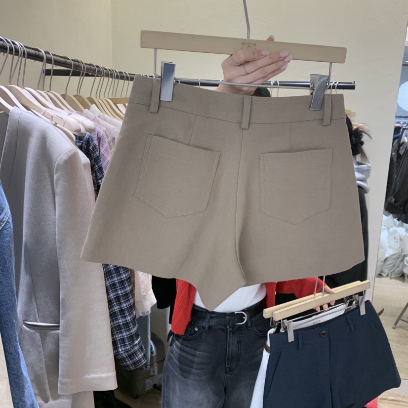 W AND J東大門直郵女士新品人氣熱賣真品休閑短褲不含腰帶W AND J短褲