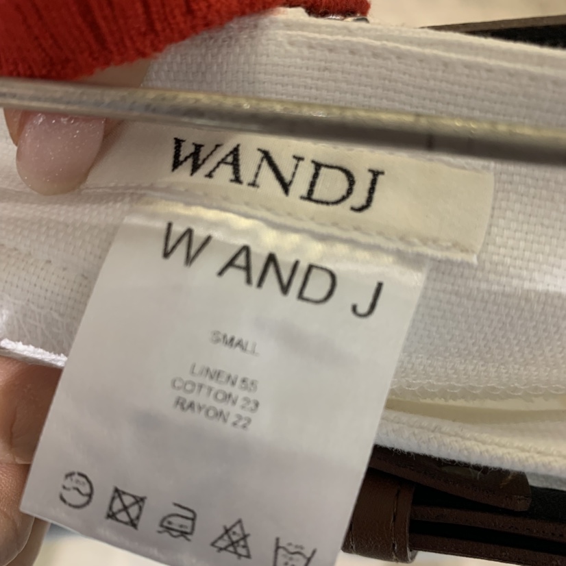 W AND J東大門直郵女士新品人氣熱賣真品休閑短褲不含腰帶W AND J短褲