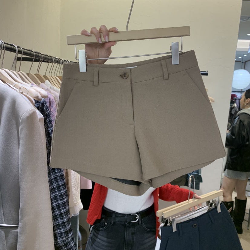 W AND J東大門直郵女士新品人氣熱賣真品休閑短褲不含腰帶W AND J短褲圖色3