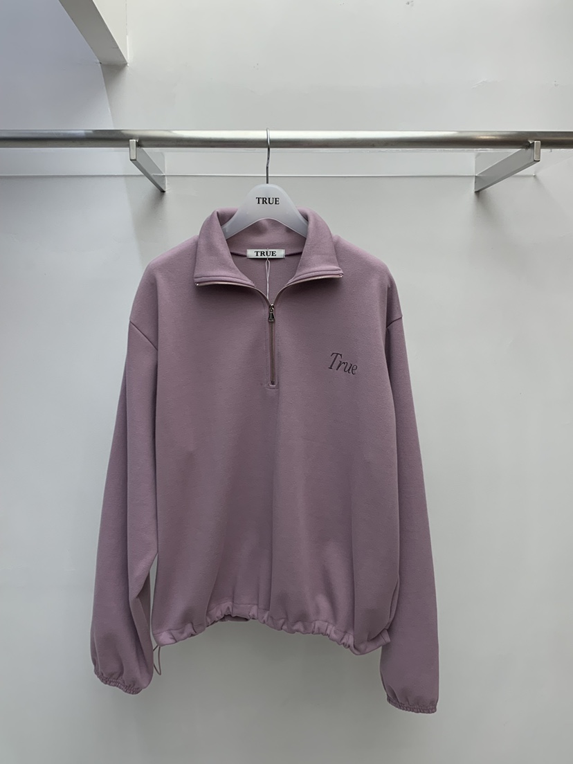 TRUE韓國代購女士新品時尚職業人氣熱賣休閑26春夏衛衣拉鏈TRUE衛衣圖色1