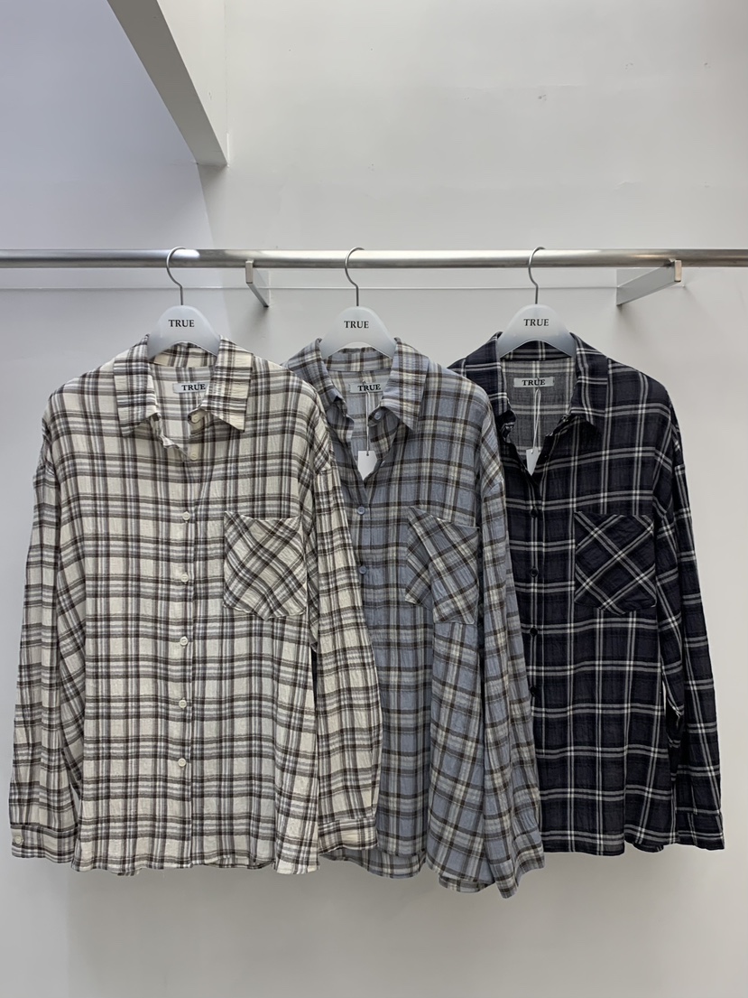 TRUE韓國代購女士新品熱賣休閑人氣真品推薦時尚襯衫蕾絲衫TRUE襯衫/蕾絲衫