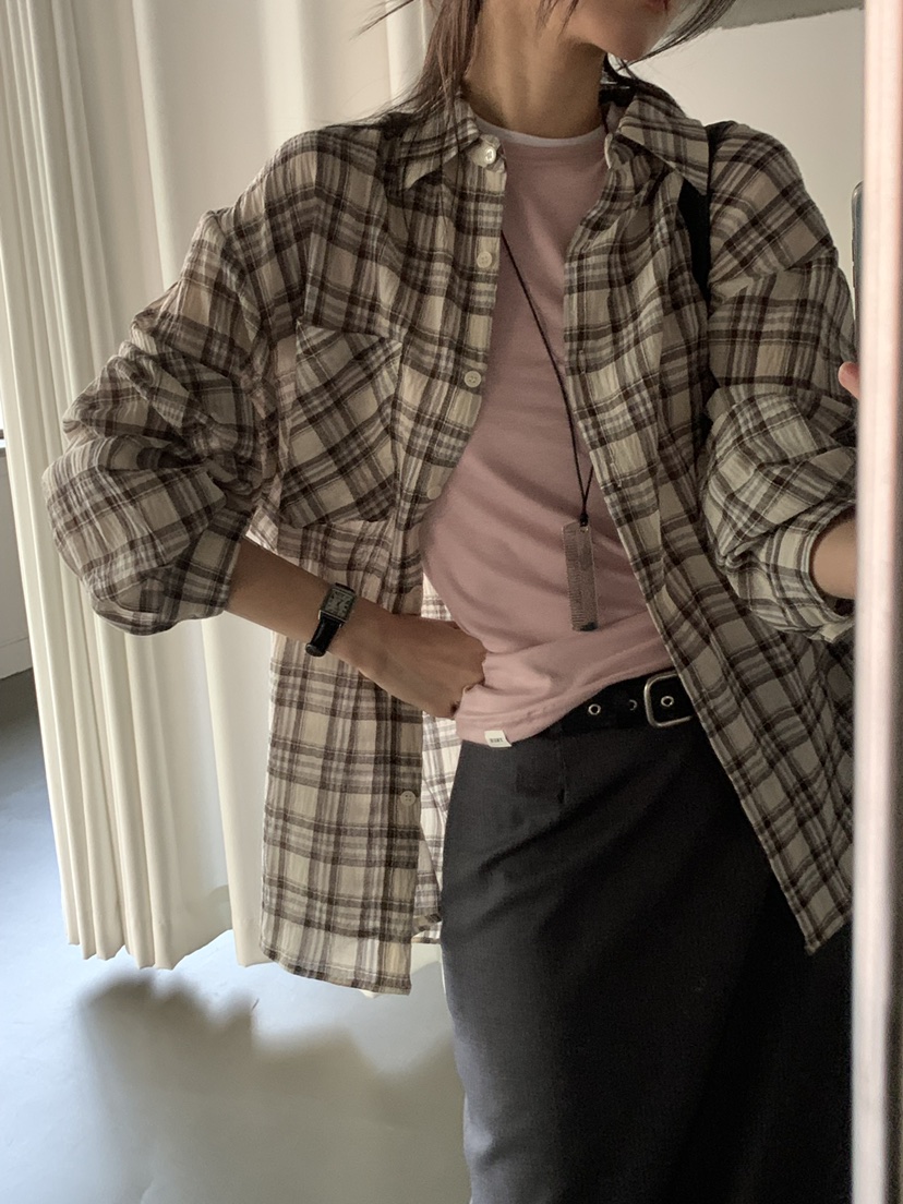 TRUE韓國代購女士新品熱賣休閑人氣真品推薦時尚襯衫蕾絲衫TRUE襯衫/蕾絲衫