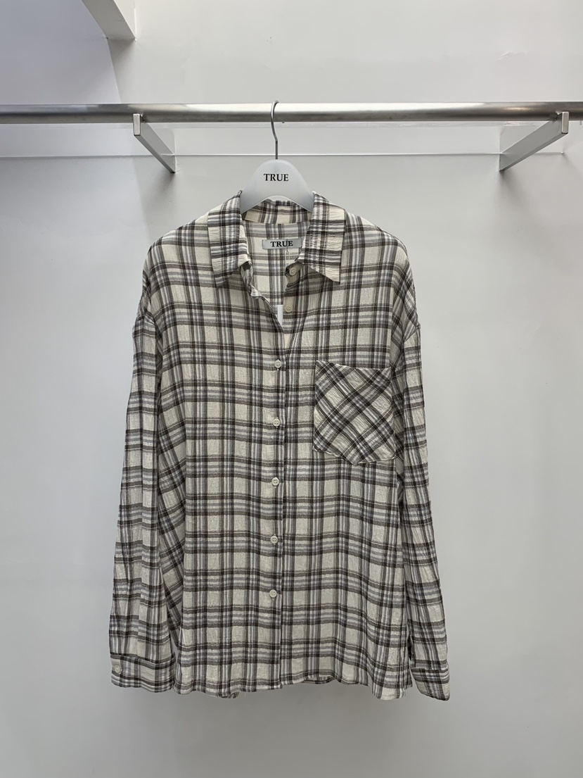 TRUE韓國代購女士新品熱賣休閑人氣真品推薦時尚襯衫蕾絲衫TRUE襯衫/蕾絲衫圖色1