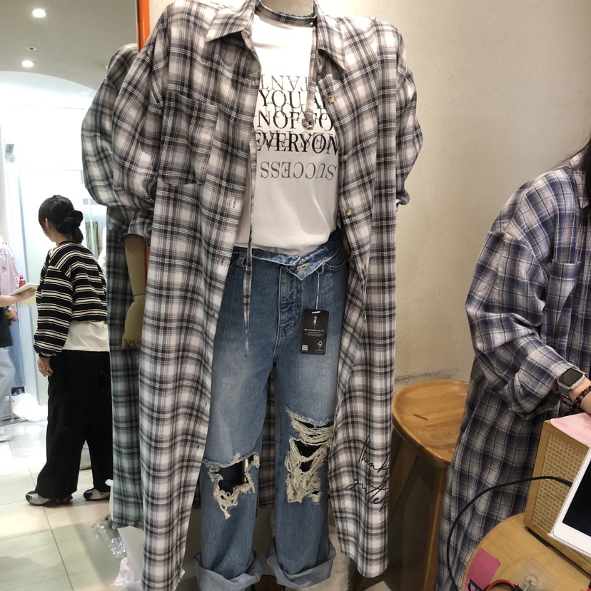 BLACKFRIDAY東大門實拍女士新品真品職業襯衫蕾絲衫含腰帶BLACK FRIDAY襯衫/蕾絲衫圖色2