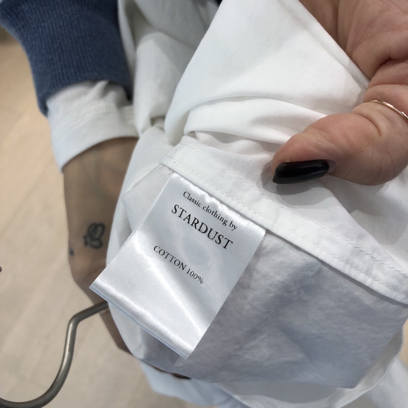 THE STARDUST東大門代購女裝新款職業時尚襯衫蕾絲衫口袋THE STARDUST襯衫/蕾絲衫