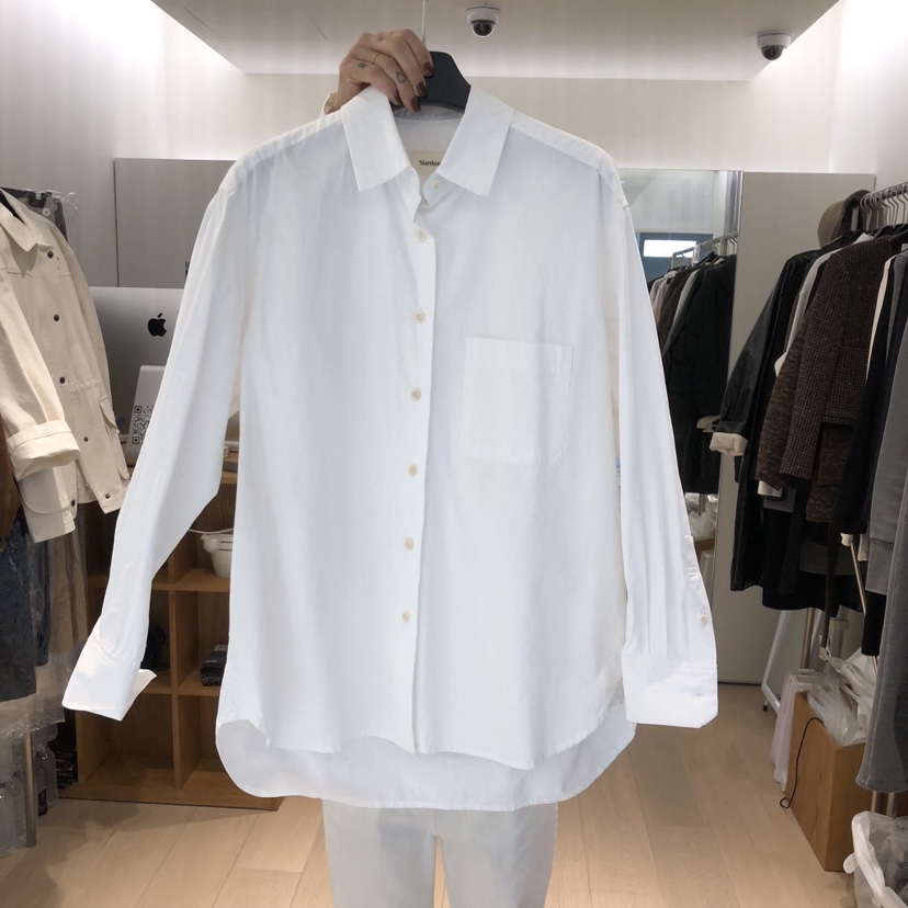 THE STARDUST東大門代購女裝新款職業時尚襯衫蕾絲衫口袋THE STARDUST襯衫/蕾絲衫圖色2