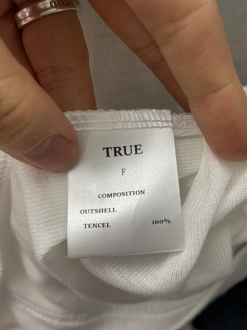 TRUE東大門直郵女裝新款熱賣人氣26春夏推薦時尚真品長袖T恤TRUE長袖T恤