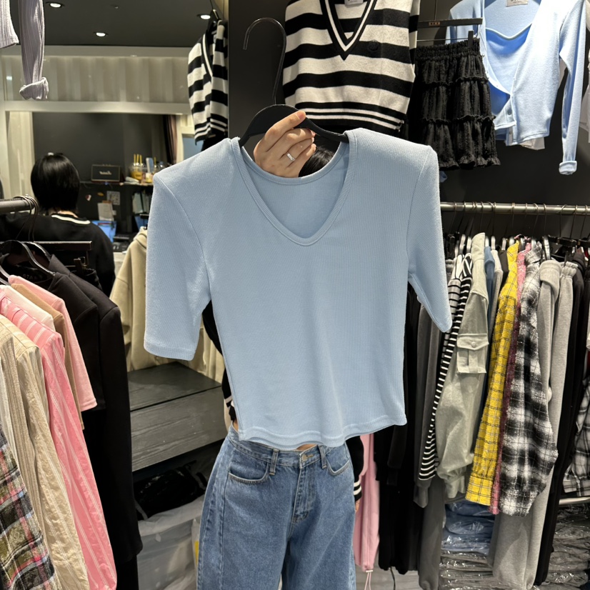 STAR-L東大門實拍女裝新品熱賣時尚職業26春夏推薦人氣T恤STAR-LT恤圖色4