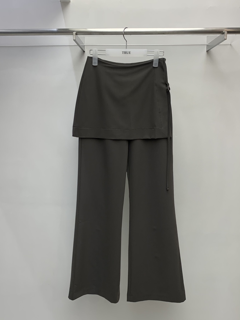 TRUE東大門代購女士新品真品人氣推薦職業時尚26春夏裙褲TRUE裙褲圖色1墨色