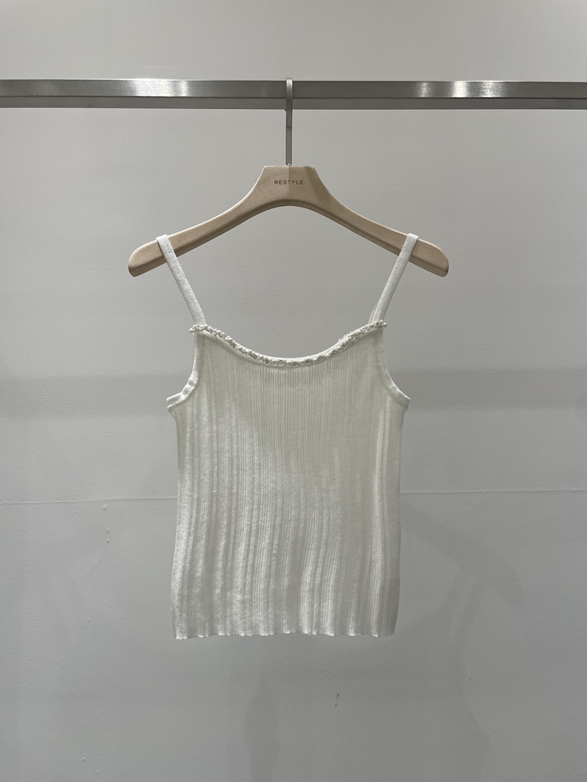 RE STYLE-Q東大門實拍女士新款真品26春夏推薦吊帶背心RE STYLE吊帶/背心圖色1