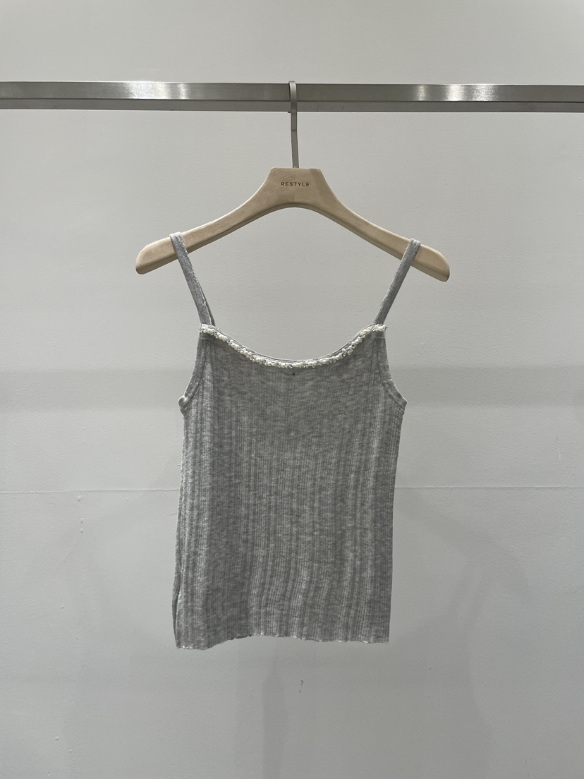 RE STYLE-Q東大門實拍女士新款真品26春夏推薦吊帶背心RE STYLE吊帶/背心圖色2