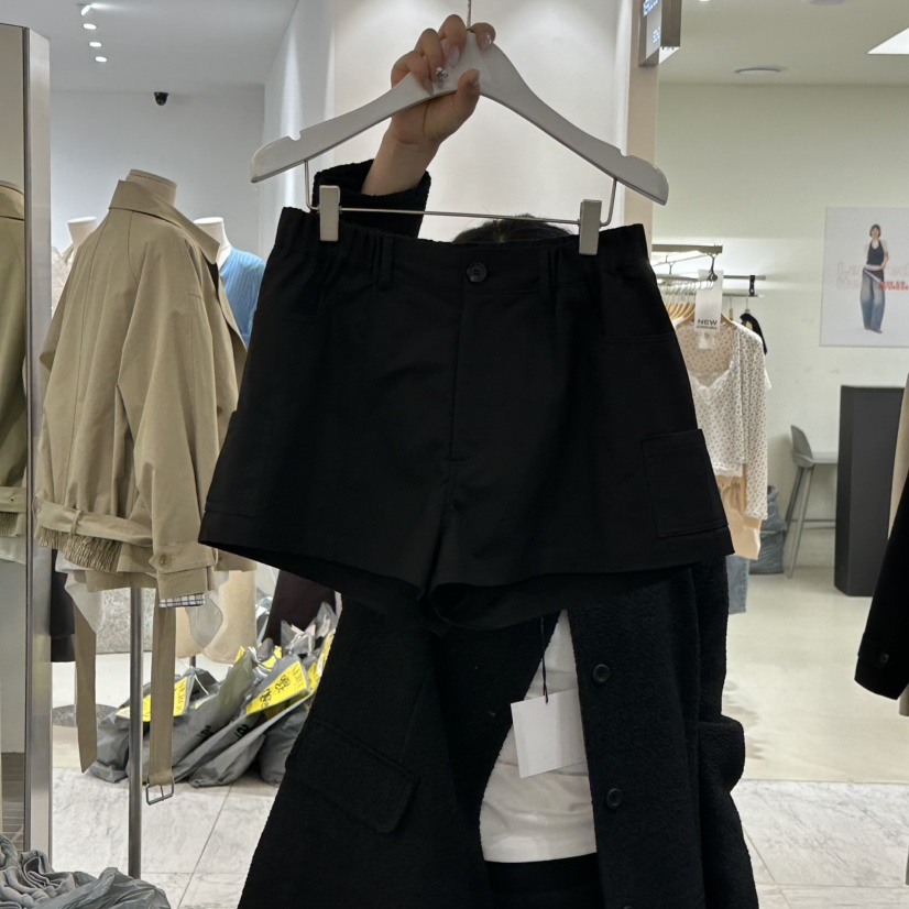 VIVE韓國代購女士新款26春夏時尚熱賣推薦休閑職業人氣短褲VIVE短褲圖色2