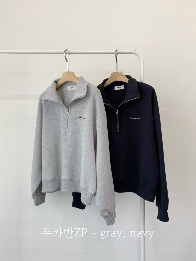 ANOU東大門實拍女士新款26春夏熱賣職業休閑真品人氣衛衣ANOU衛衣