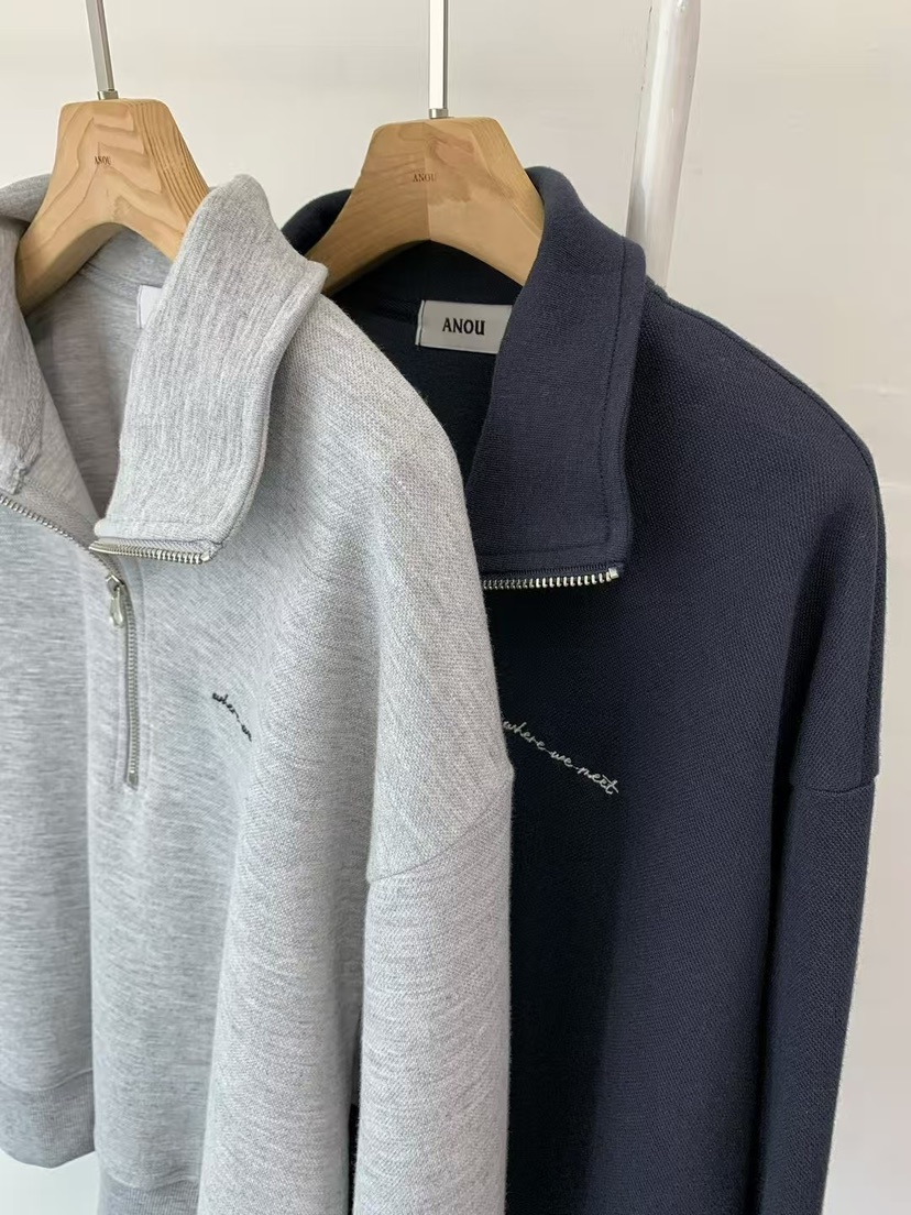 ANOU東大門實拍女士新款26春夏熱賣職業休閑真品人氣衛衣ANOU衛衣