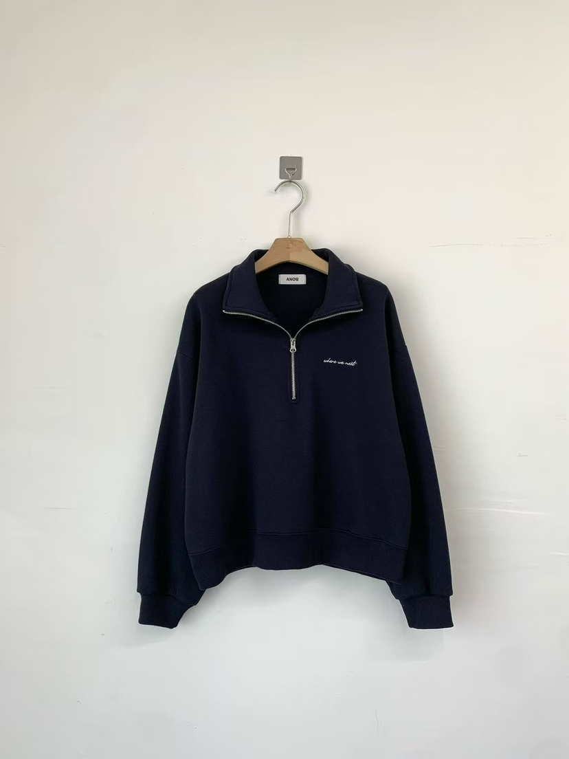 ANOU東大門實拍女士新款26春夏熱賣職業休閑真品人氣衛衣ANOU衛衣圖色2