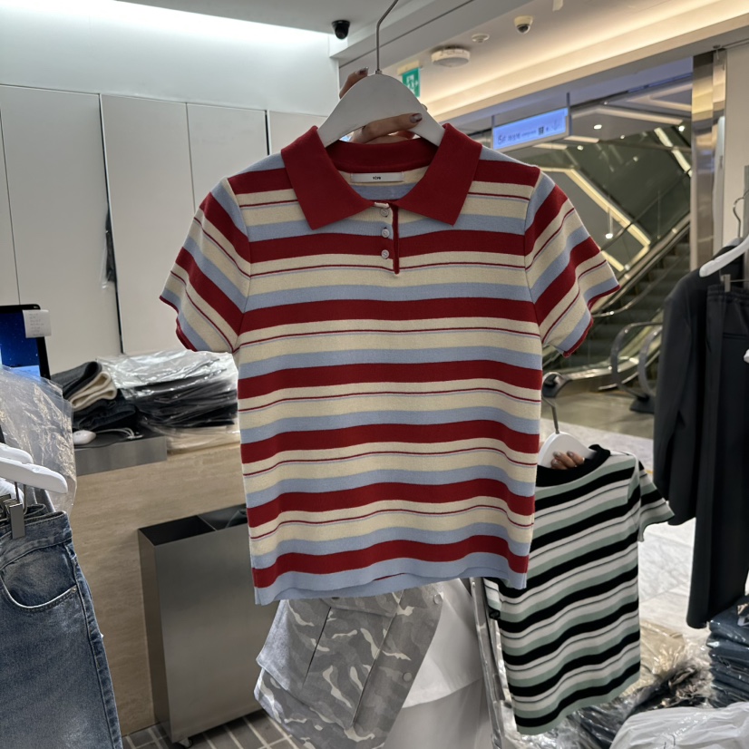 VIVE東大門直郵女裝新品熱賣26春夏職業休閑時尚人氣真品T恤VIVET恤圖色1