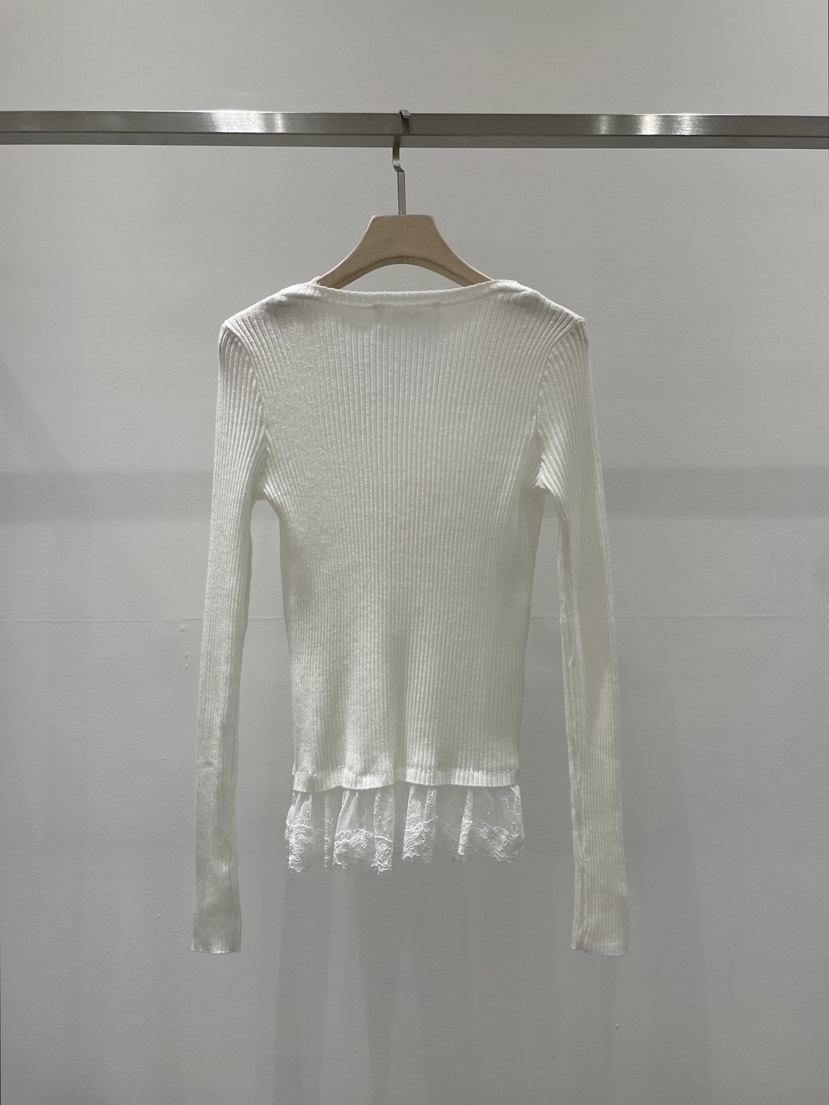 RE STYLE-Q東大門直郵女裝新款人氣真品休閑針織衫蕾絲RE STYLE針織衫