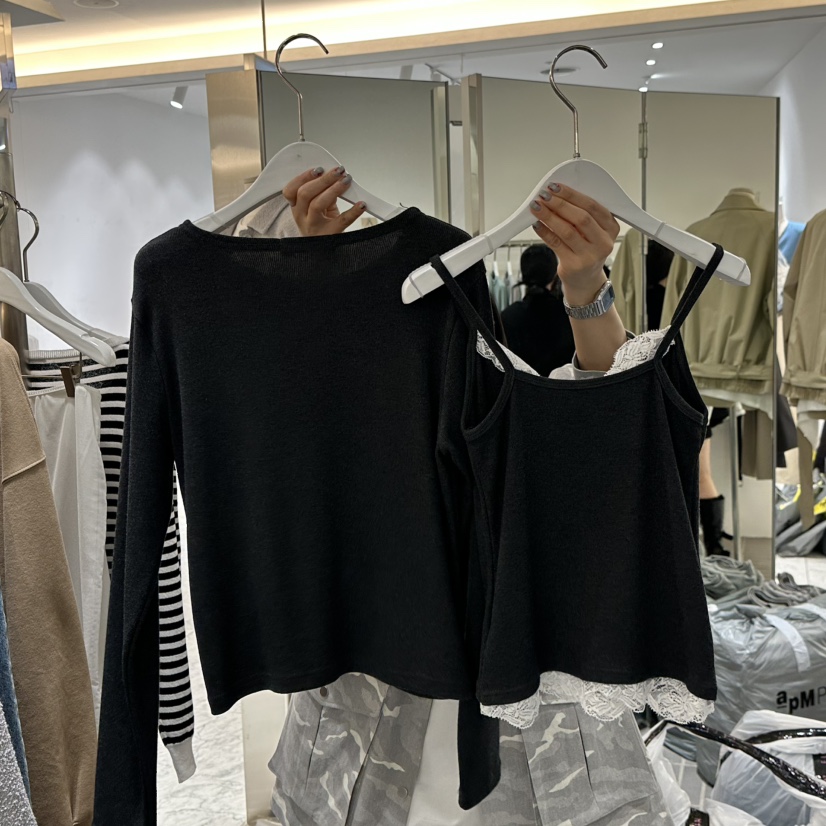 VIVE韓國代購女士新品休閑時尚真品人氣熱賣推薦套裝兩件套VIVE套裝