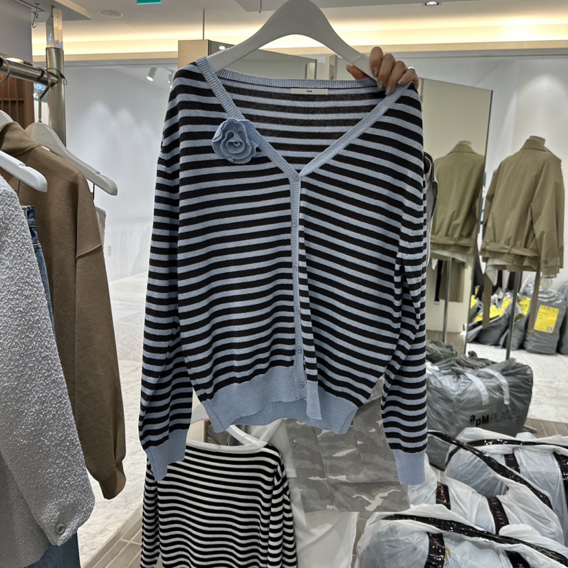 VIVE韓國代購女裝新品推薦人氣真品休閑26春夏職業針織衫VIVE針織衫圖色2