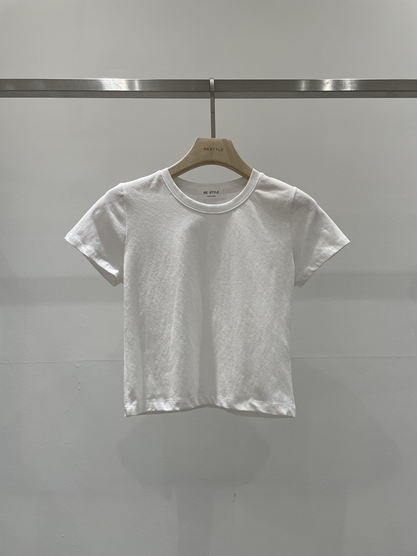 RE STYLE-Q東大門實拍女裝新品26春夏人氣真品推薦熱賣T恤RE STYLET恤圖色1
