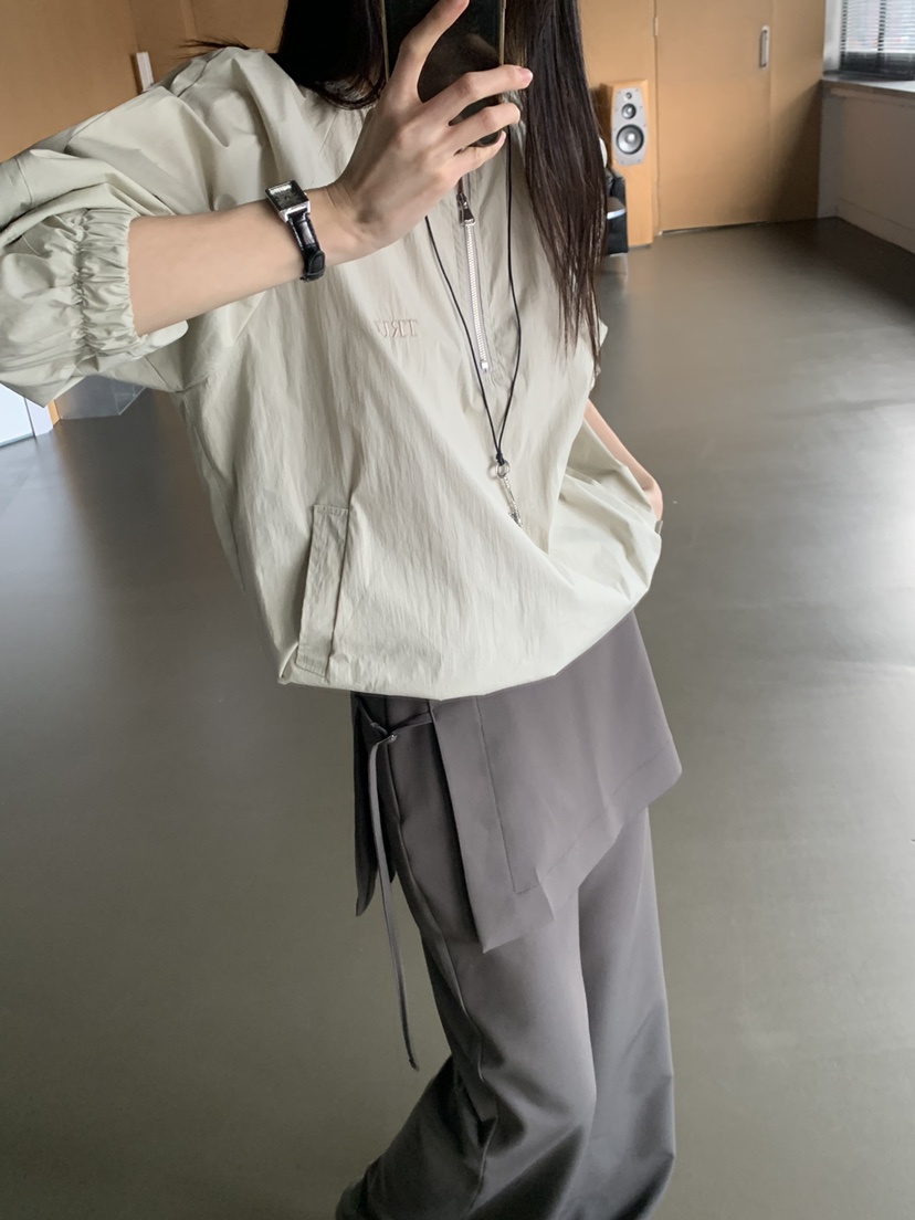 TRUE韓國直郵女士新款職業休閑推薦時尚26春夏襯衫蕾絲衫TRUE襯衫/蕾絲衫