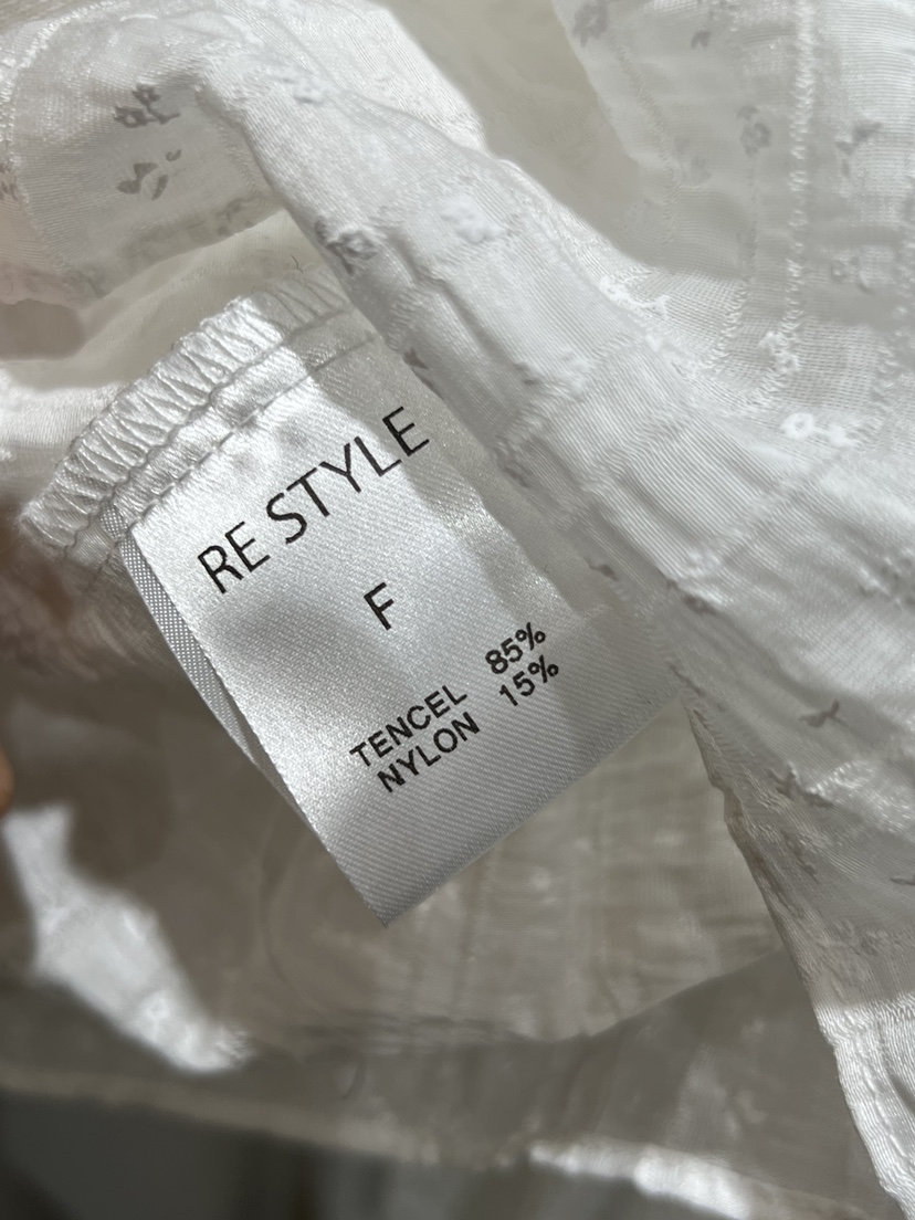RE STYLE-Q東大門實拍女士新款人氣26春夏真品襯衫蕾絲衫RE STYLE襯衫/蕾絲衫