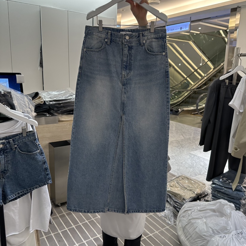 VIVE東大門實拍女士新品推薦26春夏時尚人氣真品休閑長裙VIVE長裙圖色1