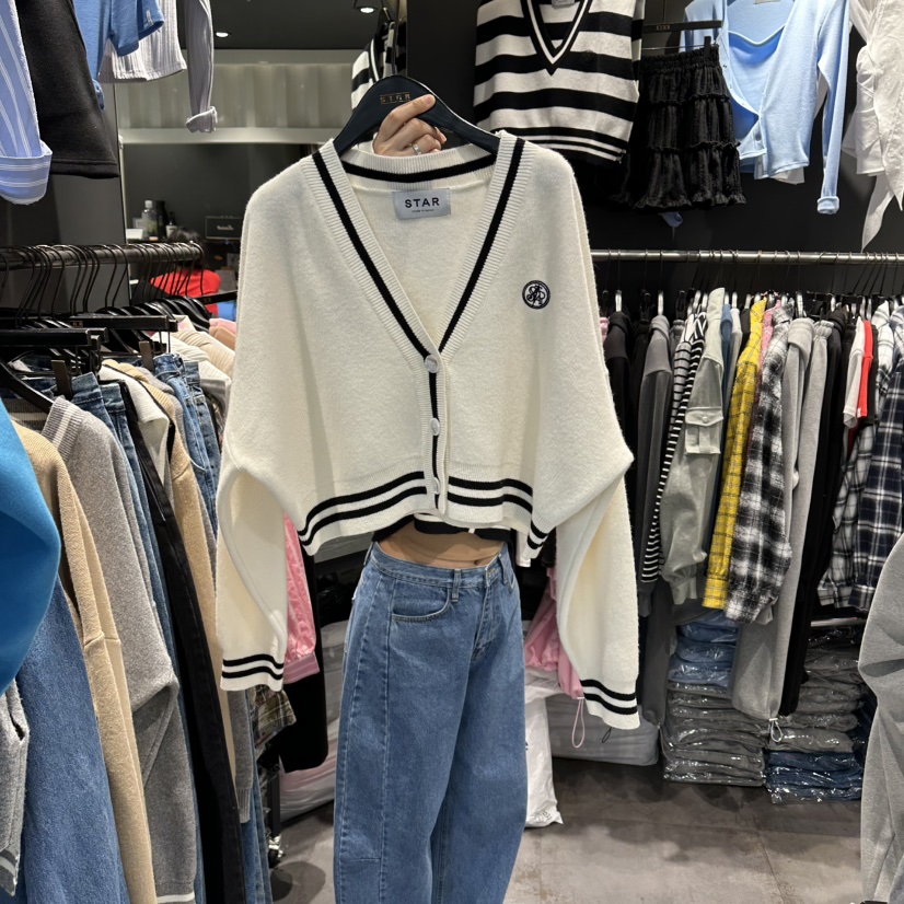 STAR-L東大門實拍女裝新款人氣職業推薦休閑熱賣真品針織衫STAR-L針織衫圖色2