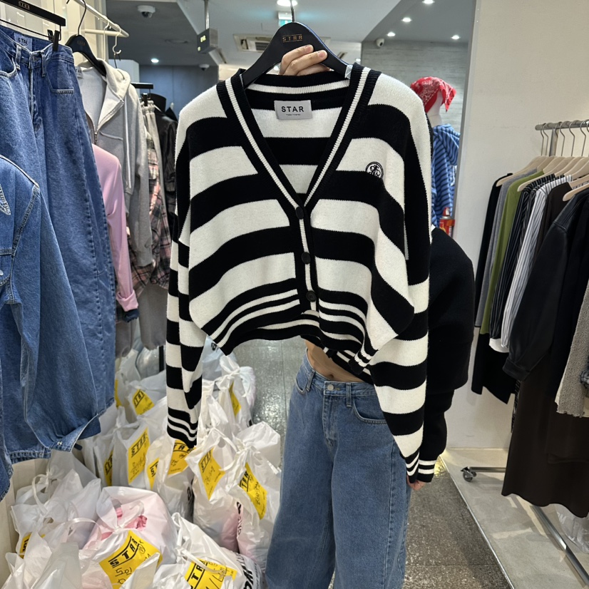 STAR-L東大門實拍女裝新款人氣職業推薦休閑熱賣真品針織衫STAR-L針織衫圖色4